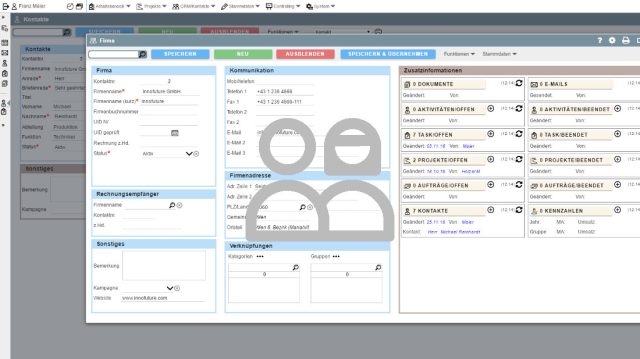 Integrated ERP &#8211; CRM &#8211; SCM Workflow System